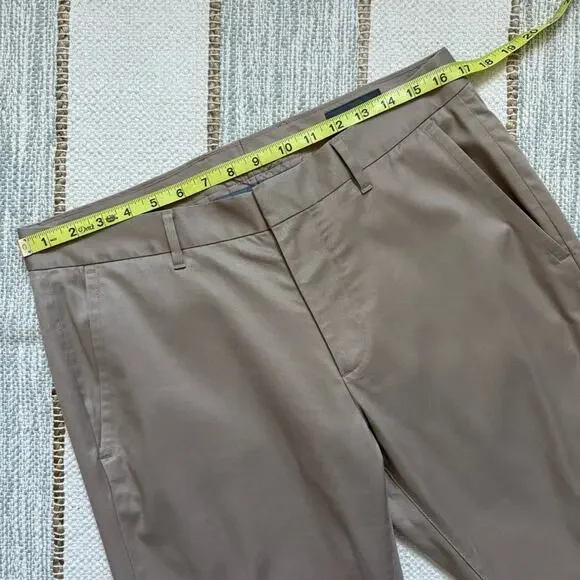 Bonobos Weekday Wednesday Tan Khaki Mid Rise Straight Slim Leg Men’s Size 33x36 - Picture 6 of 10